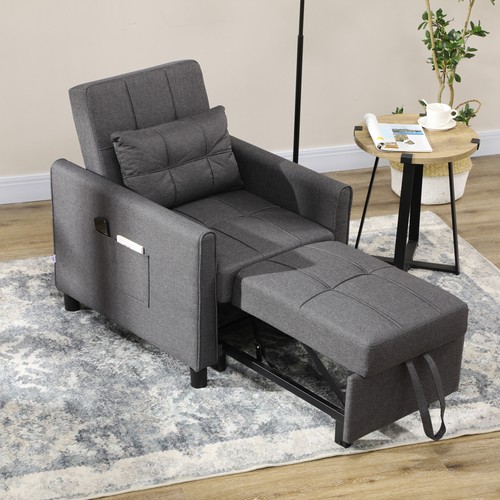 Single chair bed pull out - chair, bed,