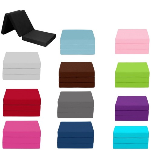 Single fold out futon chair - out,