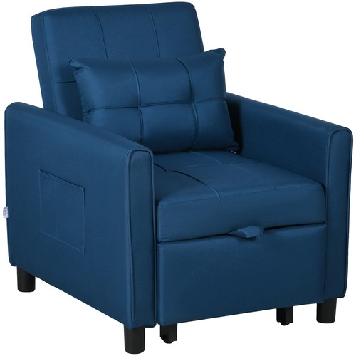Homcom single chair bed - chair, bed,