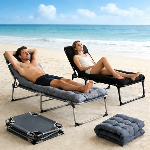Sun lounger folding - lounger, recliner